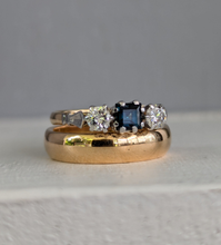 Load image into Gallery viewer, Victorian Australian sapphire and diamond ring 18ct