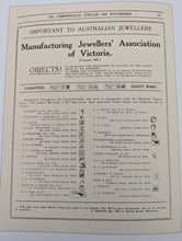 Load image into Gallery viewer, Early Australian Aronson & Co diamond and ruby band 15ct