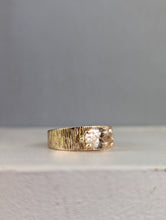 Load image into Gallery viewer, Champagne Harts Ranges zircon in rosey 9ct gold