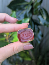 Load image into Gallery viewer, Georgian Carnelian Intaglio signet ring 9ct yellow gold