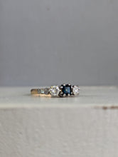 Load image into Gallery viewer, Victorian Australian sapphire and diamond ring 18ct