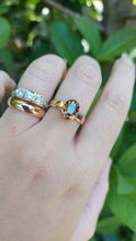 Load image into Gallery viewer, Antique Zircon ring 9ct gold