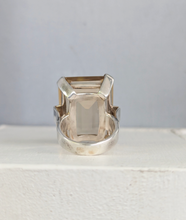 Load image into Gallery viewer, Majestic glowing citrine in heavy handmade sterling silver