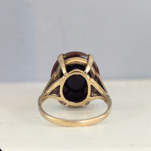 Load image into Gallery viewer, Smokey Quartz Armorial Intaglio Ring 9ct