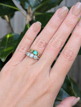 Load image into Gallery viewer, Jungle Green Tourmaline Star ✨ 9ct yellow gold