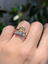 Load image into Gallery viewer, Warm honey zircon in 14k yellow gold ring