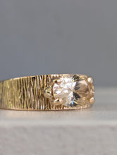 Load image into Gallery viewer, Champagne Harts Ranges zircon in rosey 9ct gold