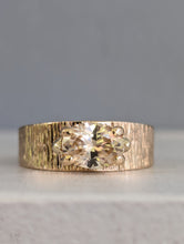 Load image into Gallery viewer, Champagne Harts Ranges zircon in rosey 9ct gold