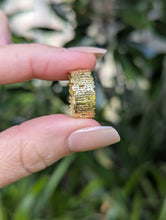 Load image into Gallery viewer, Authentic Andrew Grima 'Sticks & Stones' ring 18ct yellow gold c1976