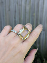 Load image into Gallery viewer, Majestic glowing citrine in heavy handmade sterling silver