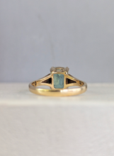 Load image into Gallery viewer, Bi-colour tourmaline in vintage 9ct yellow gold.