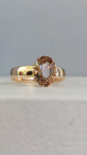 Load image into Gallery viewer, Antique Zircon ring 9ct gold