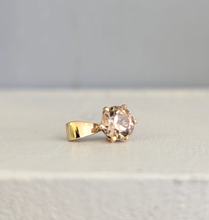 Load image into Gallery viewer, Champagne Harts Ranges zircon pendant in 9ct yellow gold