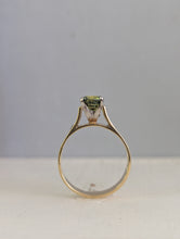 Load image into Gallery viewer, Phenomenal Australian Parti Sapphire in 9ct yellow gold
