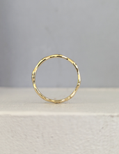Load image into Gallery viewer, Dainty Bamboo 9ct band
