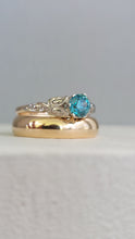 Load image into Gallery viewer, Antique Art Deco Zircon 9ct white and yellow gold