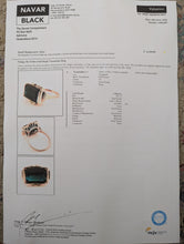 Load image into Gallery viewer, Incredible indicolite tourmaline ring c1940s 14ct