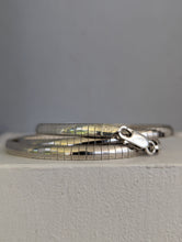 Load image into Gallery viewer, Baroque pearl on vintage Italian omega in sterling silver 925