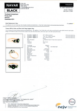 Load image into Gallery viewer, Bright Australian parti sapphire trilogy 9ct white and yellow gold