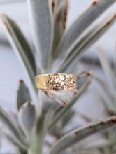 Load image into Gallery viewer, Champagne Harts Ranges zircon in rosey 9ct gold