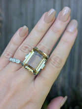 Load image into Gallery viewer, Majestic glowing citrine in heavy handmade sterling silver