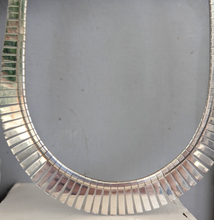 Load image into Gallery viewer, Vintage Italian sterling silver fringe necklace