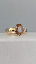 Load image into Gallery viewer, Antique Zircon ring 9ct gold