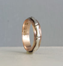 Load image into Gallery viewer, Antique Early Australian Bamboo band by Aronson & Co 9ct