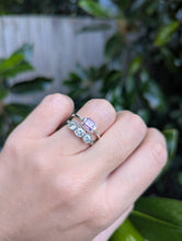Load image into Gallery viewer, Lilac kunzite ring in sterling silver