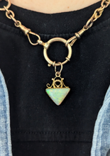 Load image into Gallery viewer, Early Australian Opal pendant by Duggan Shaperre and co c1900.