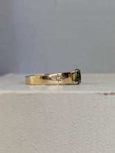Load image into Gallery viewer, Phenomenal Australian Parti Sapphire in 9ct yellow gold