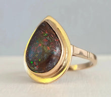 Load image into Gallery viewer, Gorgeous Australia matrix opal 9ct c1930s