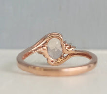 Load image into Gallery viewer, Marvellous Morganite diamonds in 9ct rose gold