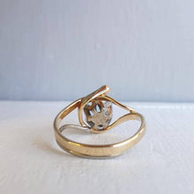 Load image into Gallery viewer, Unique Blue spinel 9ct yellow gold ring