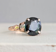 Load image into Gallery viewer, Art Deco parti sapphire 9ct gold
