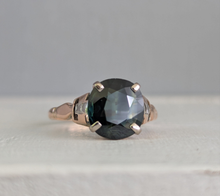 Load image into Gallery viewer, Art Deco parti sapphire 9ct gold
