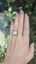 Load and play video in Gallery viewer, Breathtaking blush pink kunzite c1960s in 9ct
