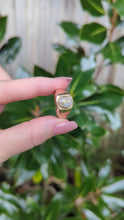 Load and play video in Gallery viewer, Eureka Vintage Australian gold bearing quartz ring 9ct yellow gold

