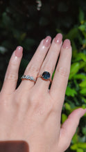 Load and play video in Gallery viewer, Art Deco parti sapphire 9ct gold
