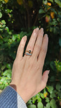 Load and play video in Gallery viewer, Textured sweet tourmaline in 9ct yellow gold
