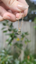 Load and play video in Gallery viewer, Grass green Australian sapphire 9ct pendant
