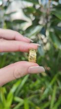 Load and play video in Gallery viewer, Authentic Andrew Grima 'Sticks &amp; Stones' ring 18ct yellow gold c1976
