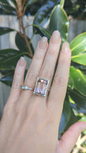 Load and play video in Gallery viewer, Brilliant vintage Ametrine in sterling silver ring

