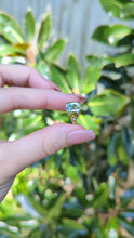 Load and play video in Gallery viewer, The Aphrodite tourmaline in c1930s rosey 9ct gold setting
