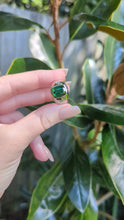 Load and play video in Gallery viewer, 1980s tourmaline and diamond ring in 9ct gold white gold
