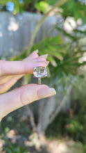 Load and play video in Gallery viewer, Silver French Art Deco Peach topaz ring
