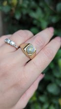 Load and play video in Gallery viewer, Eureka Vintage Australian gold bearing quartz ring 9ct yellow gold
