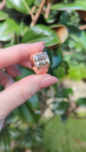 Load and play video in Gallery viewer, Vintage mid century Golden topaz ring 14ct polish made.
