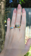Load and play video in Gallery viewer, Sumptuous Harts Ranges zircon in wide vintage 9ct band
