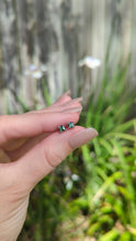 Load and play video in Gallery viewer, Luminous green Australian sapphire silver studs c1980s
